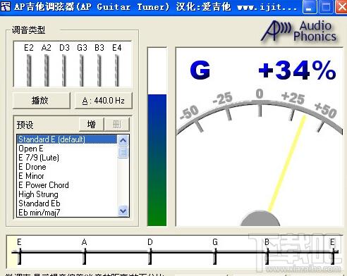 AP Guitar Tuner,AP Guitar Tuner下载,吉他调弦调音软件