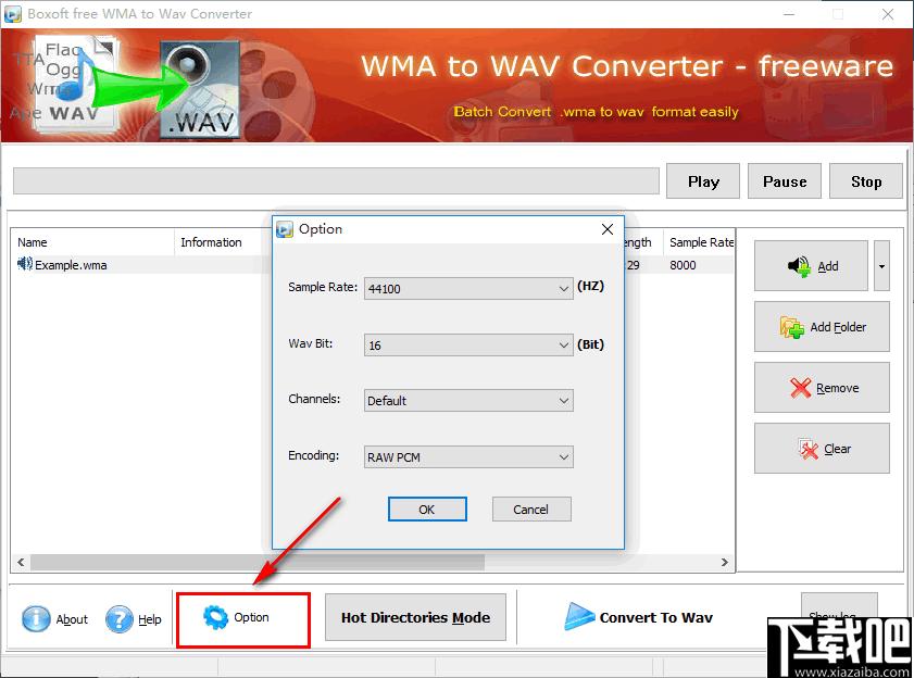 Boxoft WMA to Wav converter下载,音频转换,wma转换,格式转换