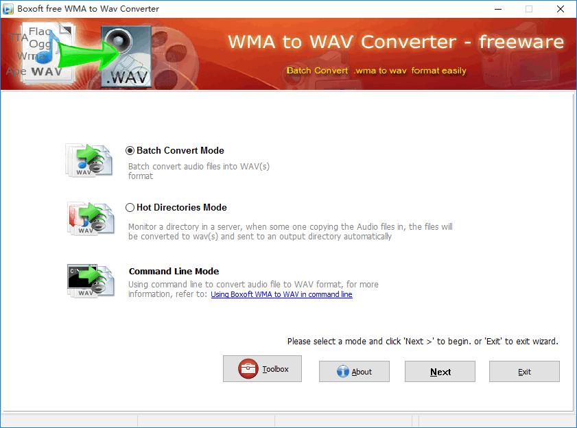 Boxoft WMA to Wav converter下载,音频转换,wma转换,格式转换