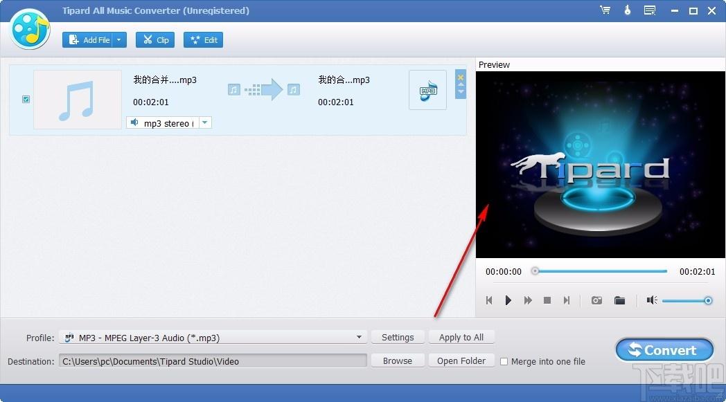 Tipard All Music Converter下载,音频转换软件,音频转换