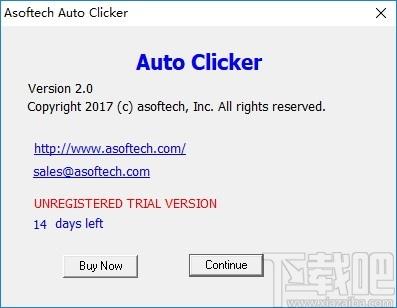 Auto Clicker Asoftech下载,鼠标自动点击器,键盘鼠标