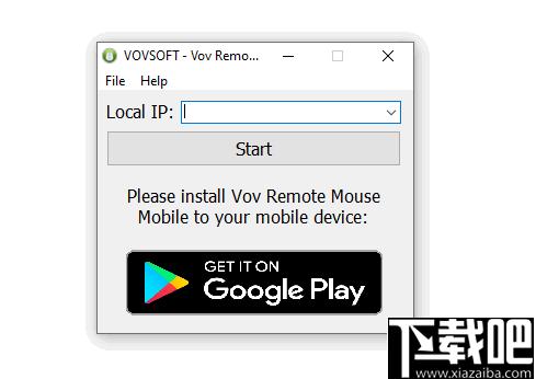 Vov Remote Mouse下载,鼠标工具,远程鼠标,模拟鼠标