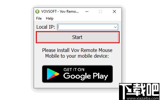 Vov Remote Mouse下载,鼠标工具,远程鼠标,模拟鼠标