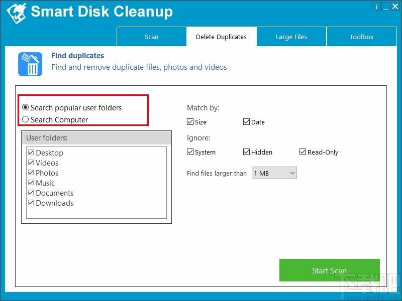 Smart Disk Cleanup下载,磁盘清理软件,磁盘清理