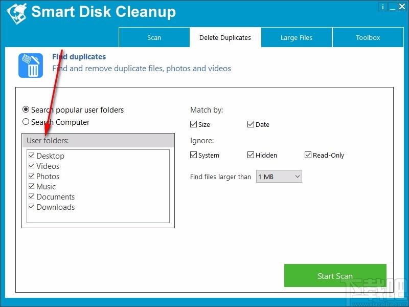 Smart Disk Cleanup下载,磁盘清理软件,磁盘清理