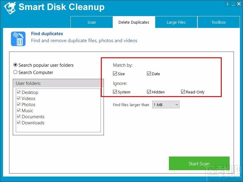 Smart Disk Cleanup下载,磁盘清理软件,磁盘清理