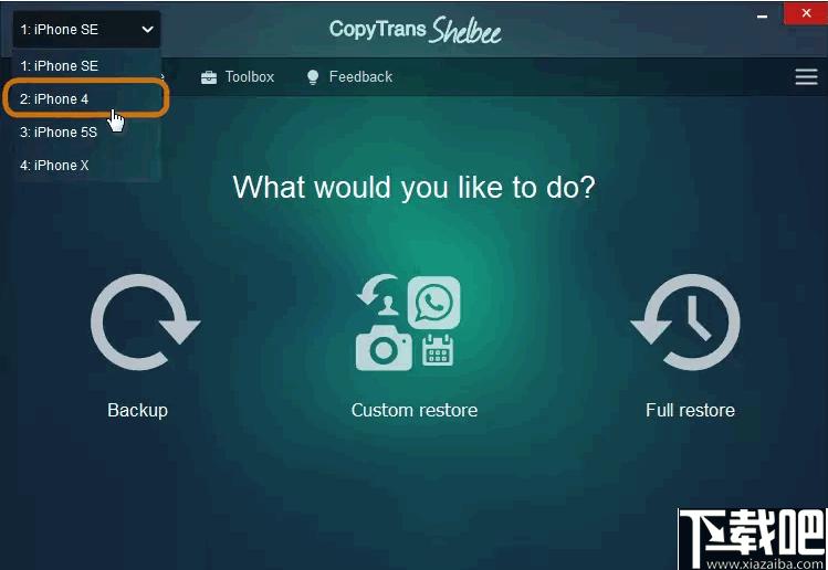 CopyTrans Shelbee下载,ios数据备份,备份软件