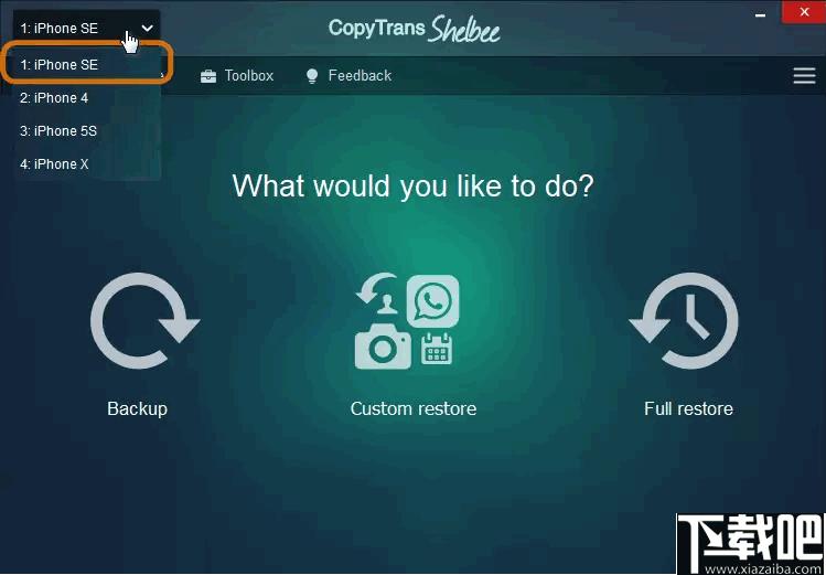 CopyTrans Shelbee下载,ios数据备份,备份软件